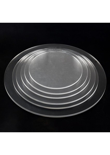 24CM Tarzı Kek Diski Yeniden Kullanılmış Akrilik Doğum Günü Pastaları Panoları Yuvarlak Kek Diskleri Sahipleri Dıy Craft Fırın Ürünleri Aracı (Yurt Dışından) fırsatları