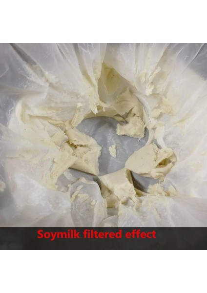 200 Ağ Stili L Beden Ince Örgü Naylon Filtre Torbası Somun Süt Şarap Süzgeç Suyu Soya Sütü Kase Şekli Gıda Yeniden Kullanılabilir Kahve Filtre Peynir Bezi Pişirme (Yurt Dışından)