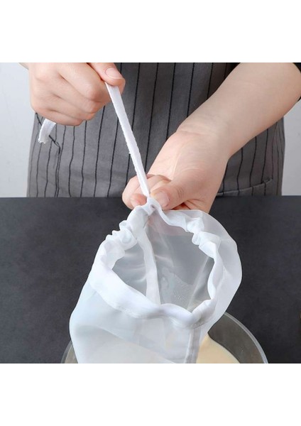 15X20CM Stili 100 Ağ Gıda Sınıfı Naylon Filtre Torbası Net Çay Bira Süt Kahve Yağı Filtrasyon Süzgeç Örgü Mutfak Filtre Kumaş Çanta (Yurt Dışından)