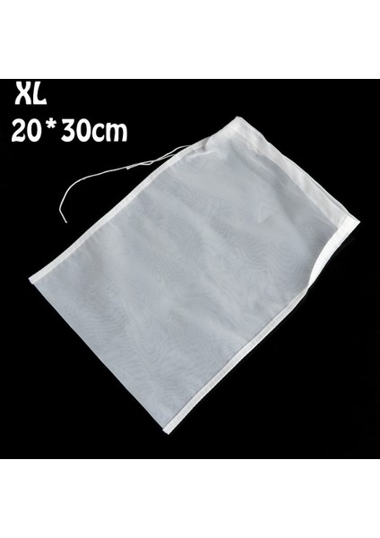 Xl Tarzı 1 Adet Ince Naylon Örgü Elekler Süzgeçler Gıda Özel Somun Süt Torbası Kahve Filtresi Peynir Bezi Şarap Süzgeç Pişirme Kevgir Accesso (Yurt Dışından)