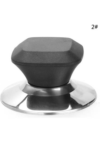 Koyu Gri Tarzı 1 Adet Evrensel Yedek Mutfak Tencere Tencere Tava Kapağı El Kavrama Düğmesi Kulp Kılıfı Tava Kapağı Kolu Mutfak Aksesuarları (Yurt Dışından)