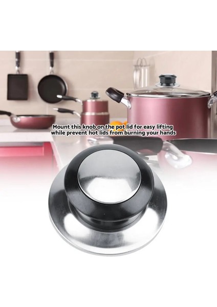 Et Tava Parçası Kapağı Tencere Tencere Su Isıtıcısı Kapağı Tencere Tencere Su Isıtıcısı Kapağı Değiştirme Düğmeleri Kapak Tutma Kolları (Yurt Dışından) fiyatları