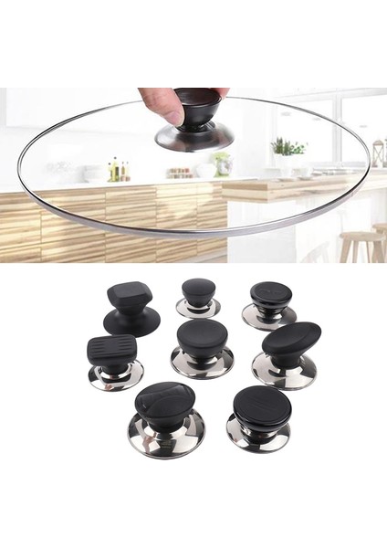 Pic Tarzı Olarak 1 Adet 1 Adet Evrensel Yedek Mutfak Tencere Tencere Tava Kapağı El Kavrama Düğmesi Kulp Kılıfı Tava Kapağı Kolu Mutfak Aksesuarları (Yurt Dışından) fırsatları