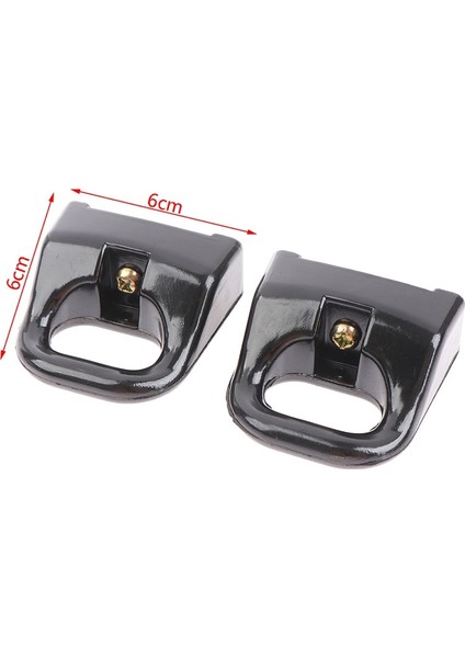 Siyah Stil 2 Adet Yedek Metal Bakalit Basınçlı Tava Ocak Vapur Sos Kolu Ev Aletleri Için Kısa Yan Kolu Pot Yan Kolları (Yurt Dışından)