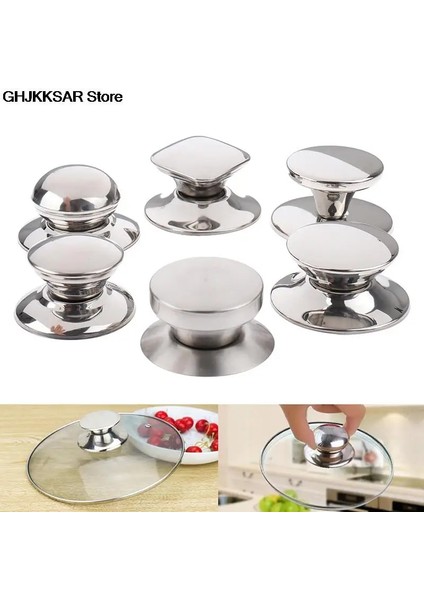 E Stili Yedek Tencere Tava Kapağı El Kavrama Düğmesi Kulp Kılıfı Tencere Kolu Mutfak Tencere Mutfak Gereçleri Gümüş Renk (Yurt Dışından) fiyatları