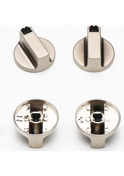 0 Derece 8mm Stili 2 Adet Metal Evrensel Gümüş Gaz Sobası Kontrol Düğmeleri Adaptörleri Fırın Anahtarı Pişirme Yüzeyi Kontrol Kilitleri (Yurt Dışından) modelleri