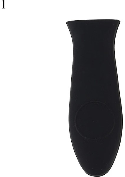 No.1 Tarzı 1 Adet Kaymaz Silikon Kulp Tutucu Tencere Parçaları Potholder Dökme Demir Tava Kavrama Kol Kapağı Tencere Tavalar Kolu Parçaları (Yurt Dışından)