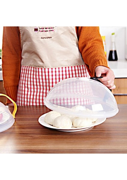 Mikrodalga Fırın Plaka Kapağı Yapışmaz Havalandırma Sıçrayan Kapak Toz Geçirmez Bulaşık Kapağıperakende Satış (Yurt Dışından)
