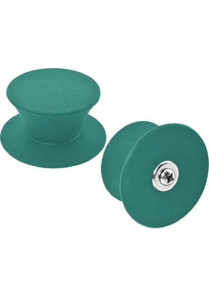 2p Yeşil Stil Tencere Kapağı Düğmesi Silikon Evrensel Tencere Kapağı Kapak Düğmesi Kolu Mutfak Tencere Kapağı Değiştirme 2 Adet Mutfak Aksesuarları Mutfak Aletleri (Yurt Dışından)