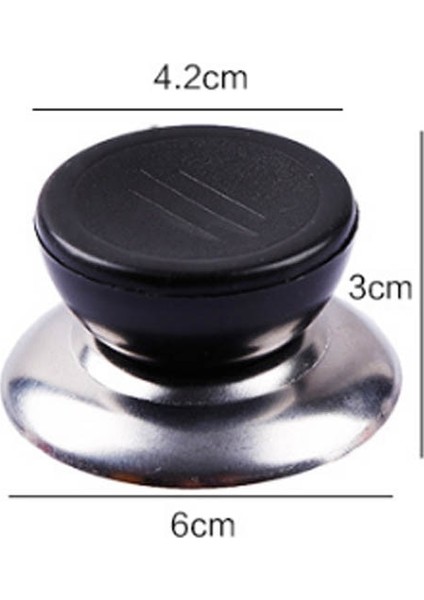 1 Bilgisayar Stili Ookware Tencere Düğmesi Tava Kapağı Taşınabilir Dairesel Tutma Düğmeleri Tencere Değiştirme Gereçleri Evrensel Mutfak Aletleri (Yurt Dışından)