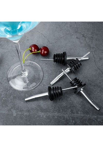 3 Adet Tarzı Pcs Paslanmaz Çelik Içecekler Şarap Kokteyl Dökücü Dispenseri Alkol Kantitatif Likör Dökme Cihazı Ev Bar Aksesuarları (Yurt Dışından) fırsatları