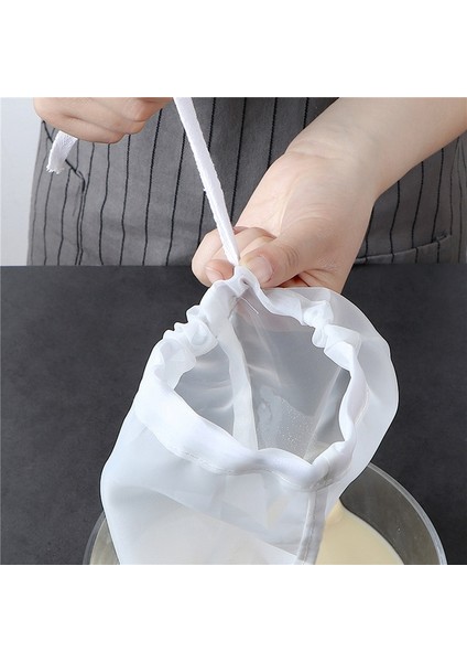 20X30CM Tarzı 200MESH Gıda Sınıfı Naylon Filtre Torbası Net Örgü Çay Bira Süt Kahve Yağı Filtrasyon Süzgeç Örgü Mutfak Filtre Kumaş Çanta (Yurt Dışından)