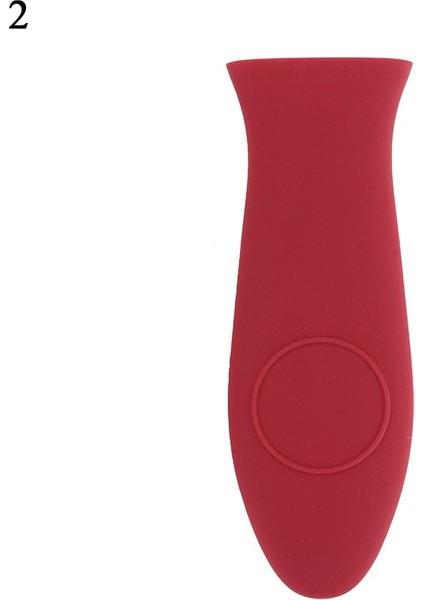 No.2 Tarzı Kaymaz Silikon Tencere Tutacağı Sökülebilir Tencere Parçaları Potholder Dökme Demir Tava Kavrama Kol Kapağı Tencere Tava Kolu (Yurt Dışından)