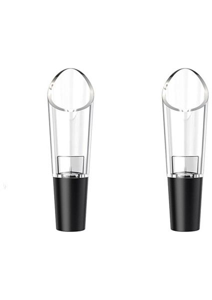 2 Adet Tarzı Pourer Decanter Kırmızı Şarap Havalandırma Pourer Spout Decanter Şarap Havalandırıcı Dökme Aleti Pompası Taşınabilir Filtre Şarap Aksesuarları Pc (Yurt Dışından)