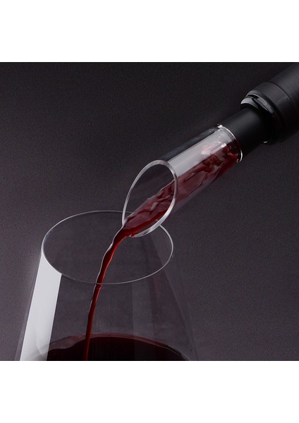 2 Adet Tarzı Pourer Decanter Kırmızı Şarap Havalandırma Pourer Spout Decanter Şarap Havalandırıcı Dökme Aleti Pompası Taşınabilir Filtre Şarap Aksesuarları Pc (Yurt Dışından) fırsatları