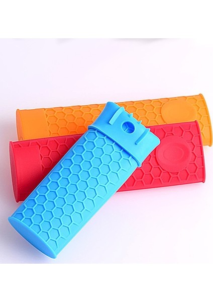 Siyah Stil Yumuşak Büyük Petek Silikon Tencere Kapağı Isı Yalıtım Tenceresi Kulp Kılıfı Wok Kulplu Eldivenler Isıya Dayanıklı Kaymaz Kalınlaşmış Tencere Han (Yurt Dışından) indirimleri