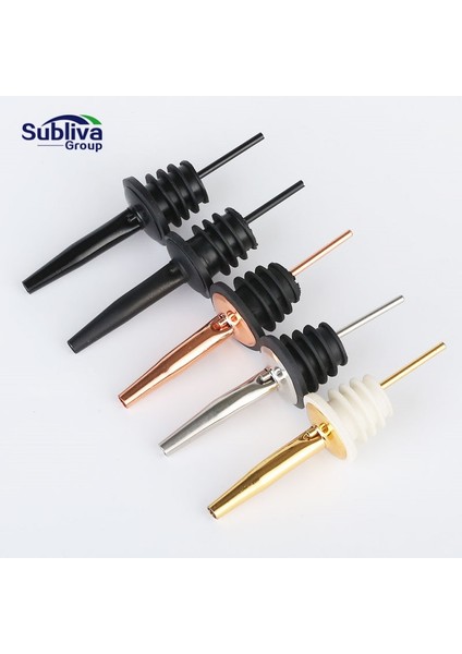 4 Adet Bakır Tarzı Et Yeni Paslanmaz Çelik Çeşitli Şarap Likör Ruhu Dökücü Serbest Akış Şarap Şişesi Dökme Bacalı Durdurucu (Yurt Dışından) modelleri