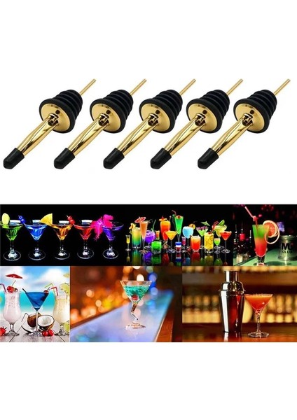 Çikolata Tarzı Altın Paslanmaz Çelik Şarap Dökücüler Likör Yüksek Li Likör Dökme Muslukları Kapaklı Barlar, Kulüpler Için Sızdırmaz Tasarım (Yurt Dışından) fırsatları