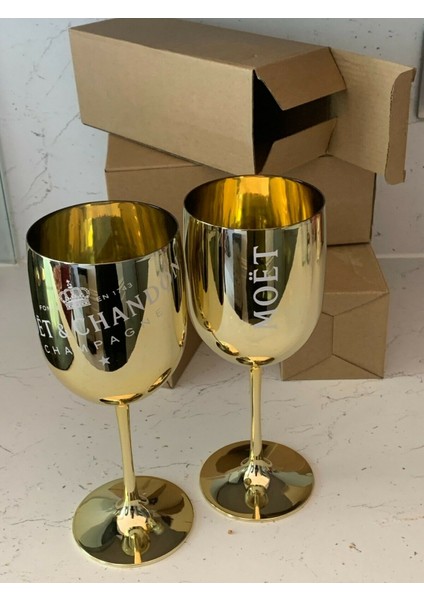 2 Adet Altın Tarzı Plastik Kokteyl Kupaları Kadeh Ps Akrilik Bardaklar Şampanya Flütleri Parti Camı Özelleştirilebilir Logo (Yurt Dışından)