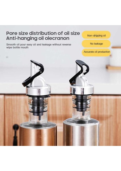 Altın 3 Adet Tarzı Ev Otomatik Zeytinyağı Püskürtücü Likör Dispenseri Kauçuk Şarap Dökücüler Flip Top Içecek Kırmızı Şarap Stoper Mutfak Alet Çubuğu Aksesuar (Yurt Dışından) modelleri