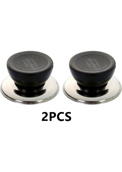 2 Adet Tarzı Isıya Dayanıklı Tencere Tava Kapağı Evrensel Yedek Mutfak Tencere Tencere Tava Kapağı El Tutma Düğmesi Kulp Kapağı Tava Kapağı Kolu Mutfak (Yurt Dışından)