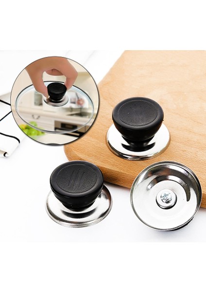 Siyah Stil 1 Adet Tencere Pot Topuzu Kulp Kılıfı El Kavrama Düğmesi Evrensel Yedek Tencere Parçaları Mutfak Gereçleri ve Parçaları (Yurt Dışından) fiyatları