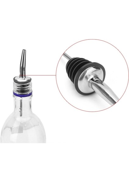 4 Adet Tarzı Adet Paslanmaz Çelik Şarap Zeytinyağı Akıtıcı Dağıtıcı Bacalı Cam Şişe Akıtıcı Kapak Bacalı Stoper Ağızlık Barmen (Yurt Dışından) modelleri