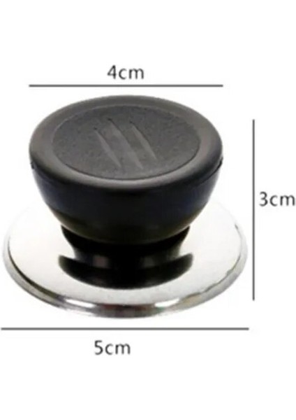 1 Adet Tarzı Adet Evrensel Yedek Mutfak Tencere Tencere Kapağı El Kavrama Düğmesi Kulp Kılıfı Tava Kapağı Kolu Mutfak Aksesuarları (Yurt Dışından)