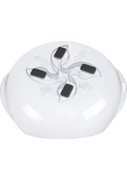 D Stili Mikrodalga Fırın Yemek Kapağı Mıknatıslı Püskürtme Önleyici Kapak Yüksek Sıcaklığa Dayanıklı Yiyecek Isıtma Kapakları Yiyecek Koruma Kapağı (Yurt Dışından)