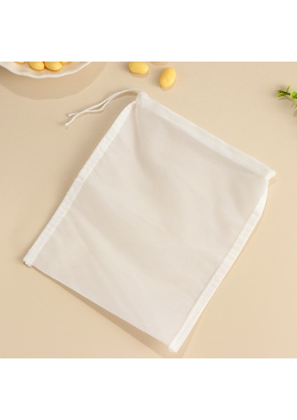Xxl Stili 1 Adet Naylon Ince Örgü Tülbent Kevgir Çanta Somun Süt Torbası Badem Sütü Torbası Süzgeç Yeniden Kullanılabilir Soğuk Demleme Kahve Filtre Peynir Bezi (Yurt Dışından)