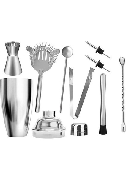 Kokteyl Bardağı 550ML Tarzı Paslanmaz Çelik Kokteyl Shaker Mikser Şarap Martini Boston Shaker Barmen Içecek Parti Bar Araçları Için Mutfak Aletleri (Yurt Dışından)