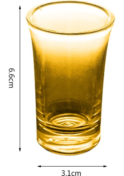 1 Adet Sarı Stil 6 Shot Cam Dispenseri ve Tutucu Şarap Viski Bira Dispenseri Raf Bar Aksesuarı Içme Partisi Oyunları Dispenser Içme Araçları (Yurt Dışından)
