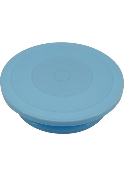 Mavi Stil Kek Pikap Standı Kek Dekorasyon Kalıp Dönen Kararlı Kaymaz Yuvarlak Kek Masası Mutfak Aksesuarları Pişirme Araçları (Yurt Dışından)