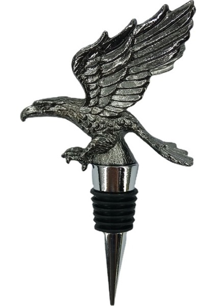 Gri Tarzı Yeni Stil Yaratıcı Kartal Şekli Şarap Ağız Metal Biyonik Sanat Hayvan Şişe Tıpası Bar Aracı Festivali Hediye Dekorasyon (Yurt Dışından)