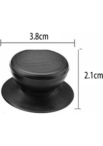 Ookware Tencere Tava Kapağı Plastik Topuz Kaldırma Kulp Kapağı El Tutacağı Tencere Su Isıtıcısı Cam Kapak Tutma Parçası Mutfak Aksesuarı (Yurt Dışından)