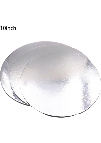 6 Inç Gümüş Tarzı Inç Altın Yuvarlak Kek Tahtası Daire Tabanı Cupcakes Standı Kağıt Kutuları Gömlekleri Parti Pasta Pişirme Mat Süslemeleri (Yurt Dışından) modelleri