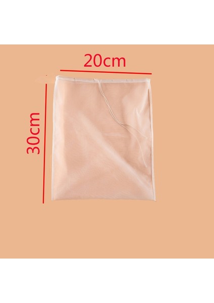 20X30 Stili 100 Ağ 150 Mikron Gıda Sınıfı Mutfak Filtre Torbası Yeniden Kullanılabilir Çay Bira Süt Kahve Yağı Filtrasyon Süzgeç Filtre Kumaş Çanta (Yurt Dışından)