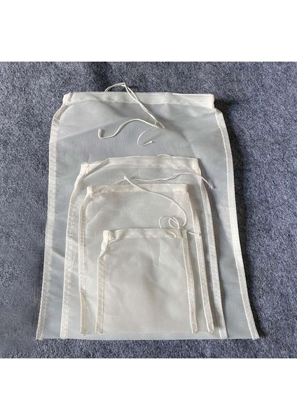 46X42 Stili Çok Fonksiyonlu Naylon Filtre Torbası Gıda Sınıfı Süper Ince Örgü Çay Bira Süt Kahve Yağı Filtrasyon Süzgeç Yeniden Kullanılabilir Mutfak Kumaşı (Yurt Dışından)