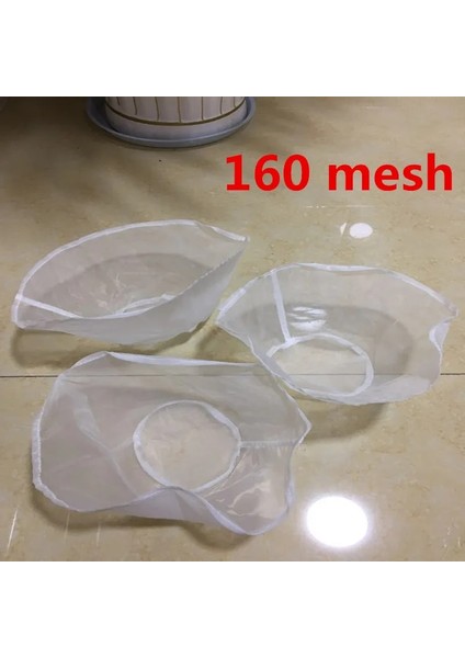 BOYUT-30X15X15CM Tarzı 120 Ağ Soya Sütü Filtresi Meyve ve Sebze Suyu Şarap Filtresi Gazlı Bez Ultra Ince Yüksek Yoğunluklu Naylon Filtre Torbası (Yurt Dışından)