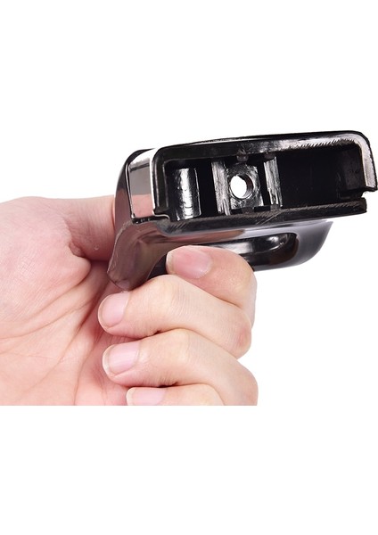 Yeni Mutfak Tencere Tencere Tava Yan Tutma Kolu Grip Grip Siyah Boy Düdüklü Tencere Sapı(Vidalı) (Yurt Dışından)