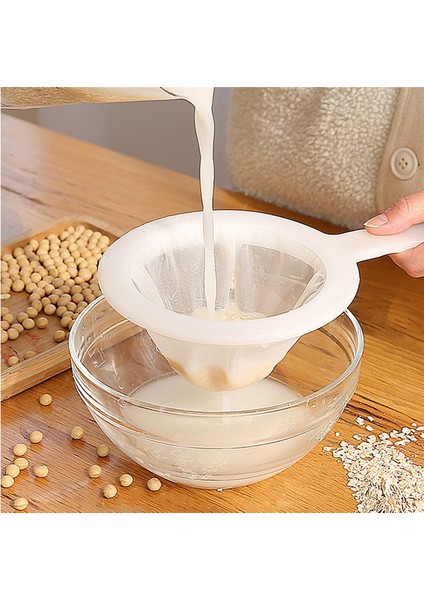 400 Ağ Stili Ultra-Ince Süzgeç Örgü Yeniden Kullanılabilir Şarap Suyu Soya Sütü Çay Kahve El Filtre Torbası Kaşık Mutfak Aksesuarları (Yurt Dışından) fırsatları