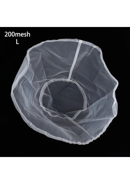 L-200 Ağ Stili Yeniden Kullanılabilir Ince Örgü Şarap Süzgeç Suyu Soya Sütü Somun Süt Çay Naylon Filtre Torbası Kase Şekli Gıda Kahve Filtre Peynir Bezi (Yurt Dışından)