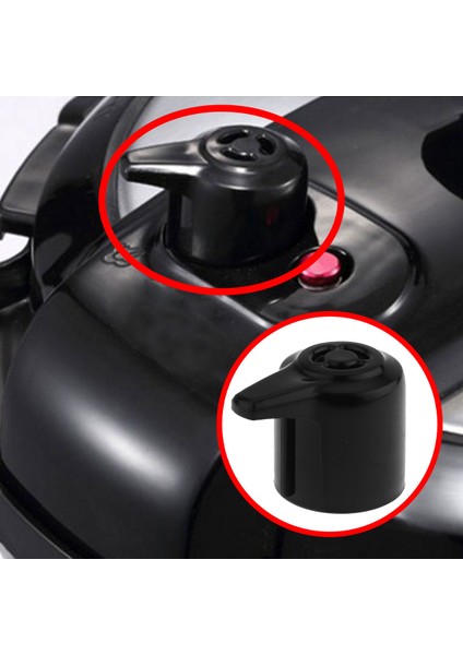 Siyah E Stili Buhar Salma Şamandıra Valfi Egzoz Emniyet Valfi Düdüklü Tencere Değiştirme Şamandıra Elektrikli Soba Valfi Duo 3 Qt ile Çalışır (Yurt Dışından) modelleri