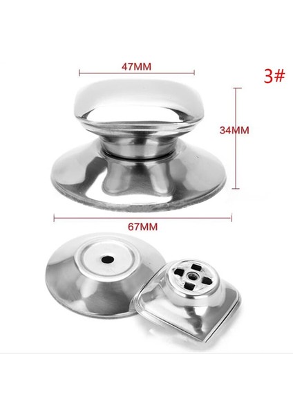 C Stili 1 Adet Yedek Tencere Tava Kapağı El Kavrama Düğmesi Kulp Kılıfı Pot Kolu Mutfak Tencere Mutfak Gereçleri (Yurt Dışından)