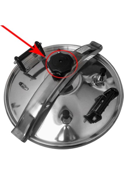 Büyük Vida Stili Düdüklü Tencere Düğmeleri Bakalit Düdüklü Tencere Kolu Düğmesi Vida Patlamaya Dayanıklı Spiral Düğme Değiştirme Mutfak Aksesuarları (Yurt Dışından) modelleri