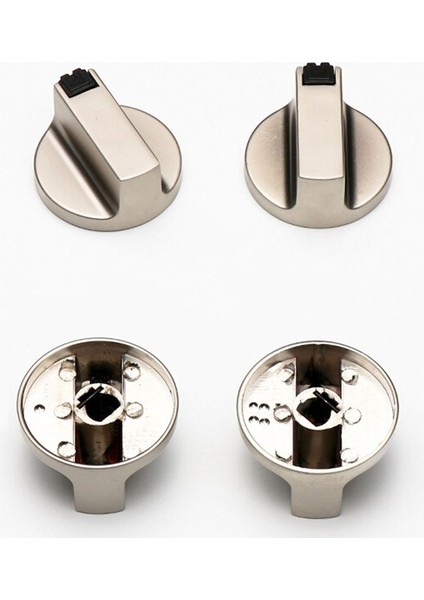 0 Derece 8mm Stili Evrensel Metal Döner Anahtar Kontrol Düğmeleri Yedek Aksesuar Ev Mutfak Ocak Gaz Sobası Fırın (Yurt Dışından) fırsatları