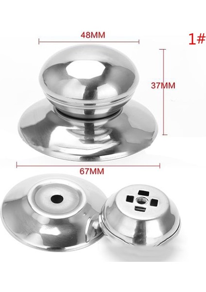 Bir Stil 1 Adet Yedek Tencere Tava Kapağı El Kavrama Düğmesi Kulp Kılıfı Pot Kolu Mutfak Tencere Mutfak Gereçleri (Yurt Dışından)