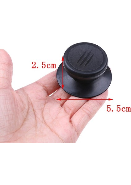 Pic Tarzı Olarak 3 Adet Adet Evrensel Yedek Mutfak Tencere Tencere Kapağı El Kavrama Düğmesi Kulp Kılıfı Tava Kapağı Kolu Mutfak Aksesuarları (Yurt Dışından)