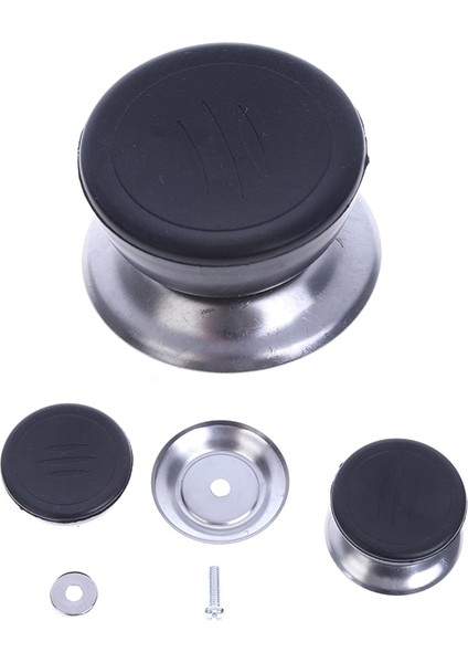 Pic Tarzı Olarak 3 Adet Adet Evrensel Yedek Mutfak Tencere Tencere Kapağı El Kavrama Düğmesi Kulp Kılıfı Tava Kapağı Kolu Mutfak Aksesuarları (Yurt Dışından) fırsatları