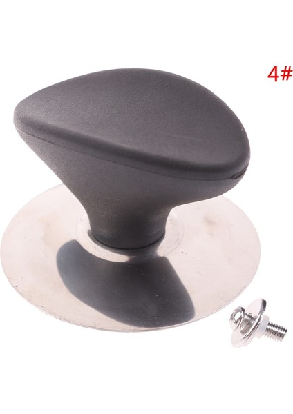 Turuncu Tarzı 1 Adet Evrensel Yedek Mutfak Tencere Tencere Tava Kapağı El Kavrama Düğmesi Kulp Kılıfı Tava Kapağı Kolu Mutfak Aksesuarları (Yurt Dışından)